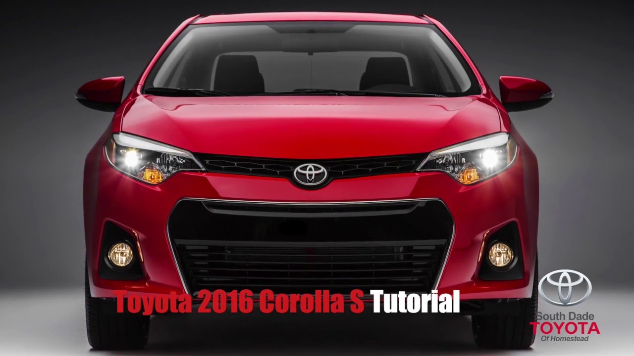 2016 Toyota Corolla S Pairing Your iPhone Device With Bluetooth - YouTube