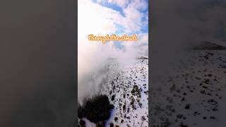 GEPRC vapor D5 cloud surfing #fpv #drone #winter #clouds #romania #geprc
