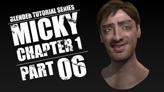 Blender - Micky Ch.1 - Pt. 6 - Box modeling, teeth and gums