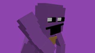 Purple Guy Model V2 Remake 8-Bit Prisma 3D