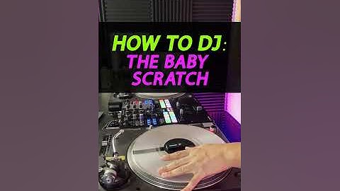 Baby Scratch Tutorial | #Scratching Lesson for Beginner DJs