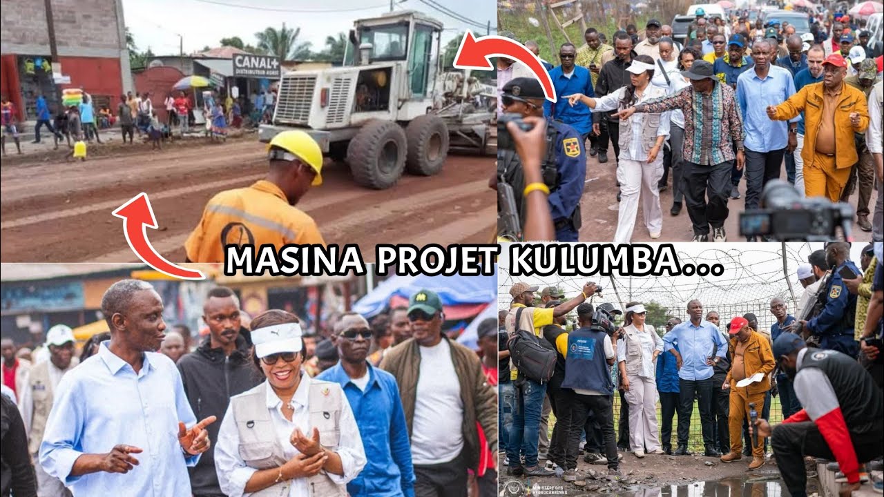 CONSTRUCTION ROUTE KULUMBA À MASINA /Min JOHN BANZA Et ACACIA RÉGLER LES DIFFÉRENDS SEP CONGO Et OVD