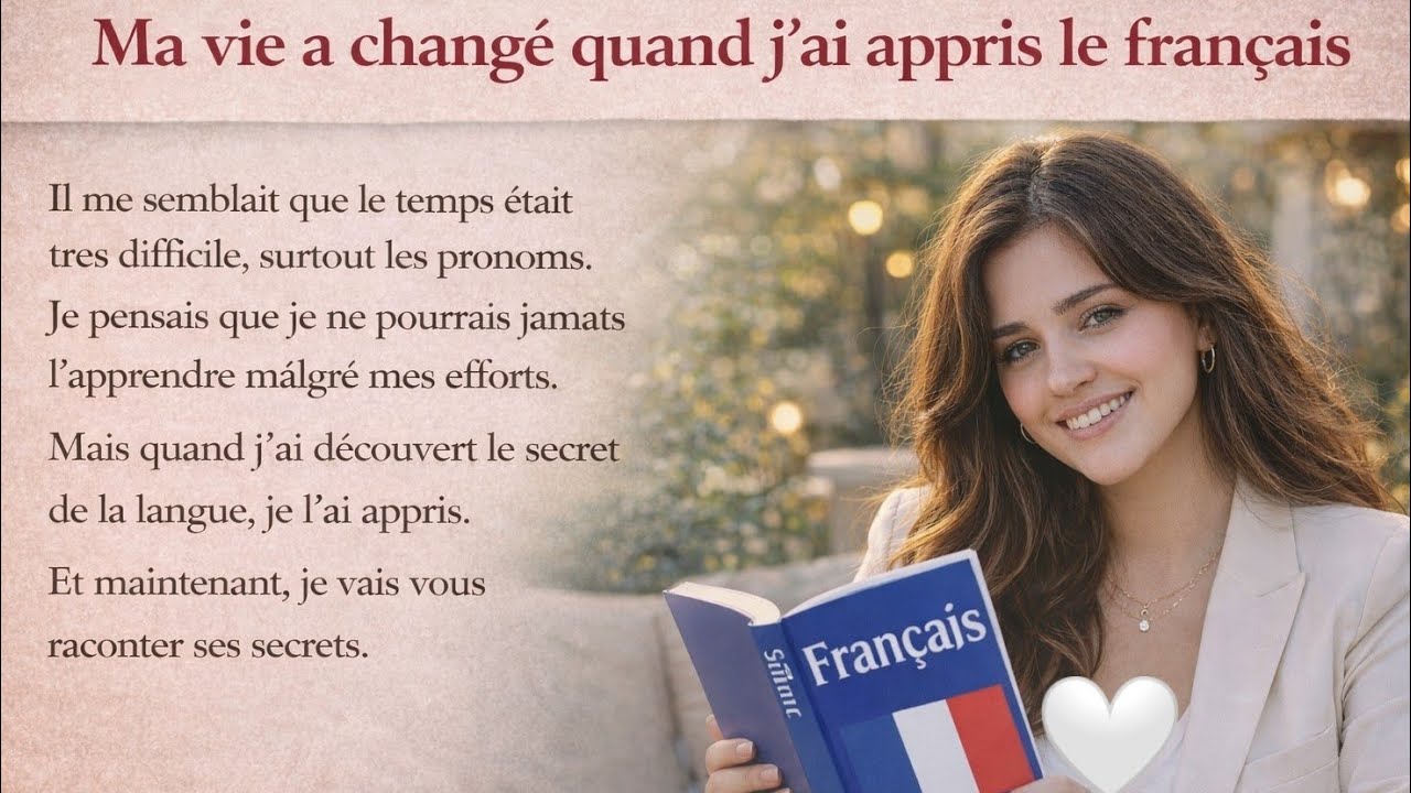 Les secrets pour maîtriser le français rapidement /French story (A1/A2)
