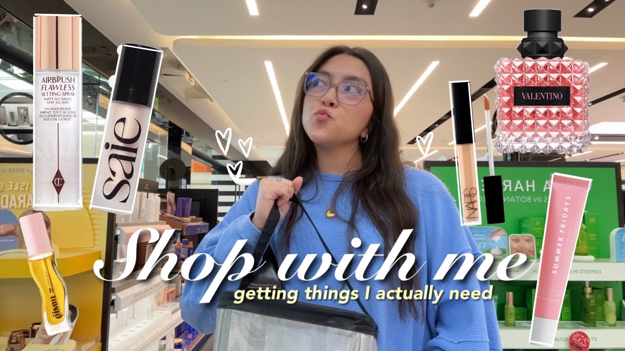 shop with me at sephora + haul and review - YouTube