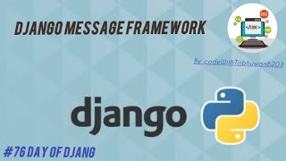 #76 day of django || django messages framework in the django || #django_tutorial || #django