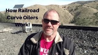 How a Railroad Curve Oiler Works or How Squeaky Wheels Get The Grease!
