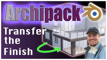 Archipack Transfer Finish - the biggest time saver - quick tips