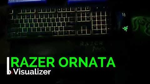 Razer Ornata Chroma - Keyboard Audio Visualizer Mode