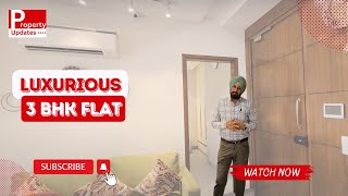 Luxurious 3 BHK Flat with Power Backup lifts Club House, Covred Parking Sec 91 Mohali