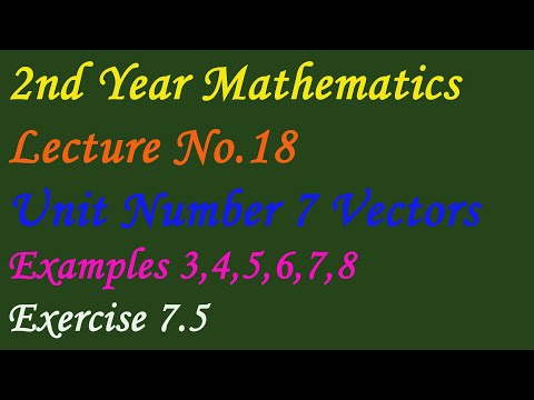 2nd Year Mathematics/Lecture