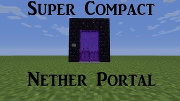 New Super Compact Toggleable Portal Design