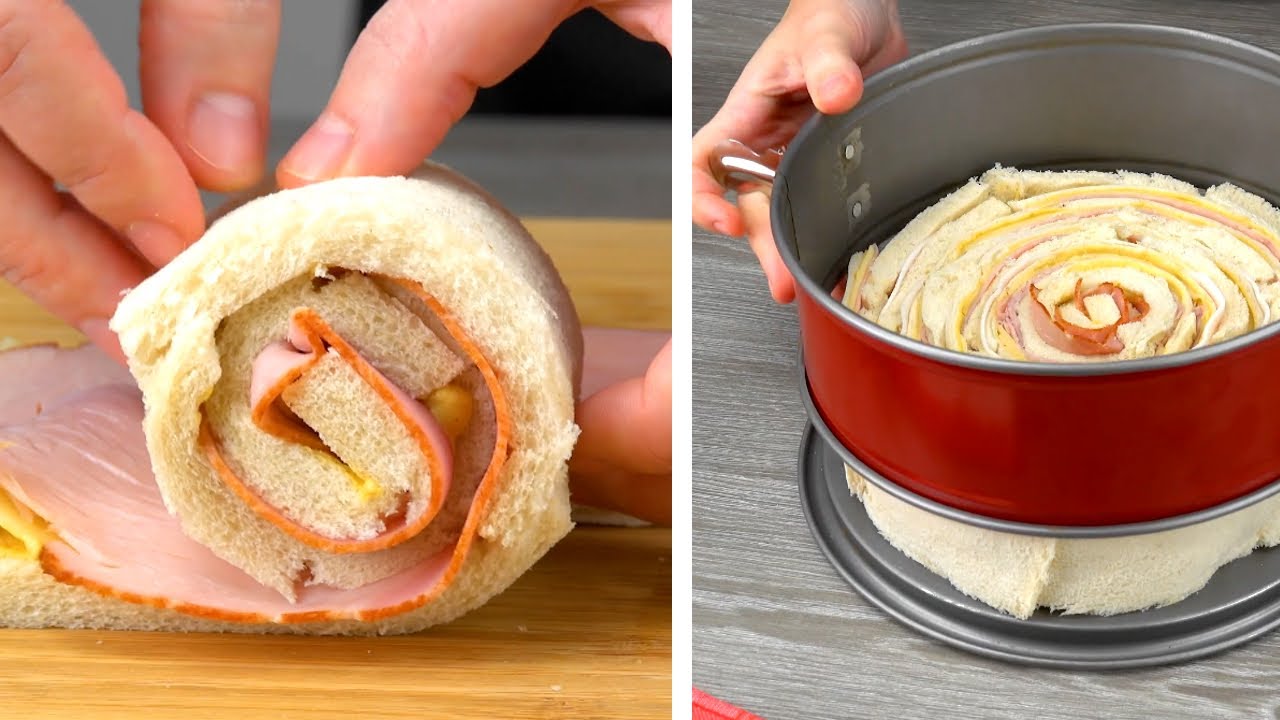 25 Tranches De Pain De Mie Se Transforment En Un Delicieux Escargot Xxl Youtube