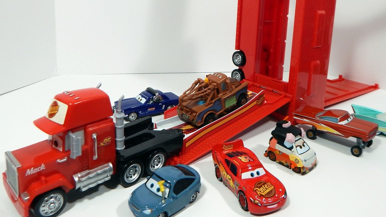 disney cars transforming mack