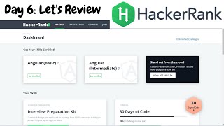 Day 6 : Let's Review | 30 days of code | Hackerrank | C/C++ Language | Hindi | Code With Pankaj