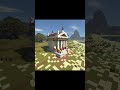 Mini Roman Temple #minecraftshorts #shorts