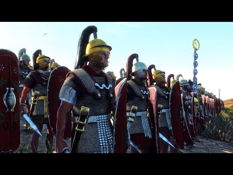 Gaul's Vs Romans: Battle of Alesia 52 BC | Cinematic