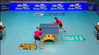 2015 Grand Finals MSQF Fan Zhendong  Chuang ChihYuan (full match|short form in HD)