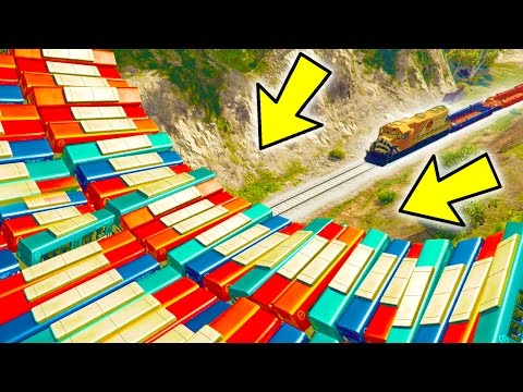 CAN 100+ BUSES STOP THE TRAIN IN GTA 5?