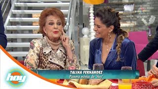 Talina Fernández recuerda como inició en el programa | Hoy