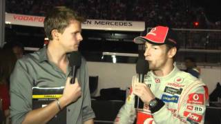 F1 2011 Japan - Jenson Button Interview Post Race