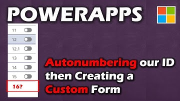 Creating A Completely Custom Form in Power Apps