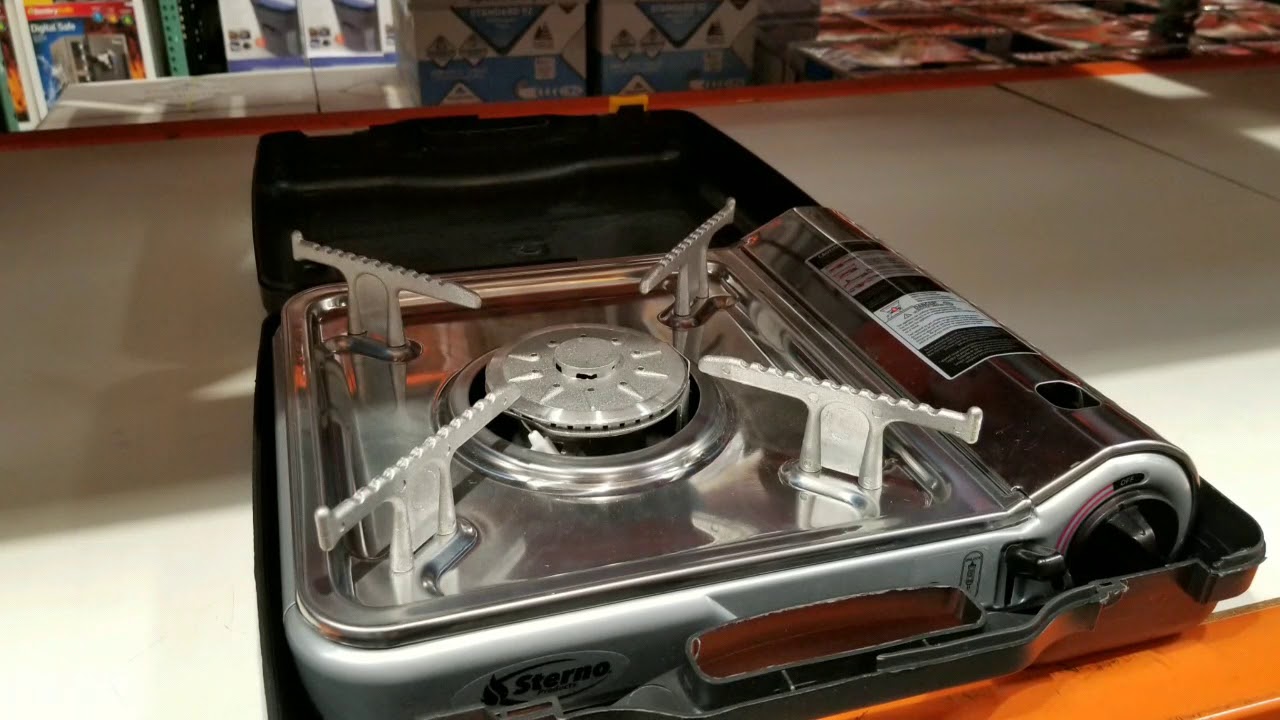 Costco! Sterno 7,000 BTU table top butane stove 26 YouTube
