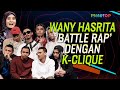 Wany Hasrita "Battle Rap" dengan K - Clique | MeleTOP | Nabil Ahmad