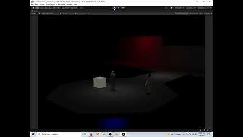 evil flesh - pre rendered background test unity