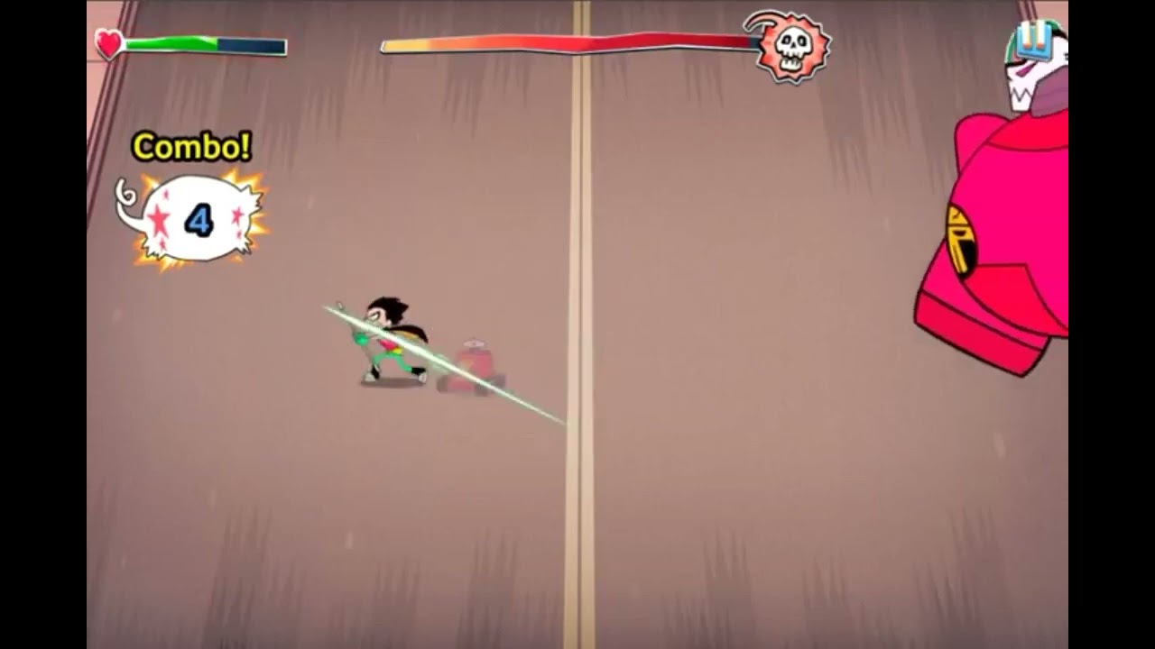 Teen Titans Go Slash of Justice All Bosses and Ending