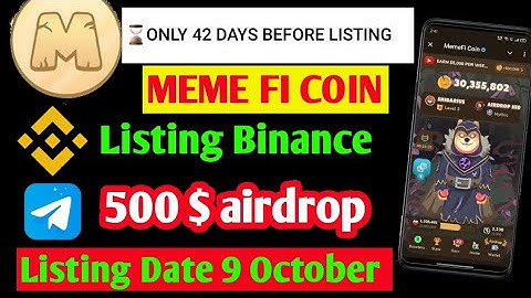 500 $ claims memefi | memefi token listing date | New airdrops  memefi | memefi wallet connect |