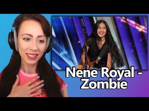She's a ROCKSTAR ALREADY! First Time Hearing 16-Year Old Nene Royal | Zombie | AGT | Reaction