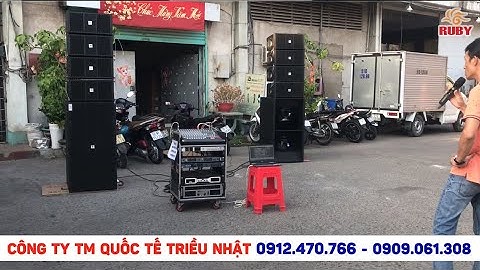 Loa line Array 25 Cao Cấp Hàng nhập 100% Giá rẻ
