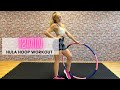 12min hula hoop workout  beginner friendly