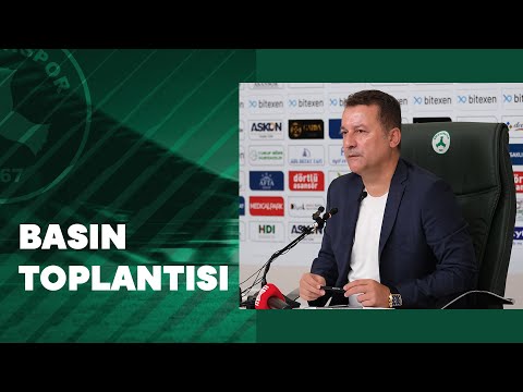 Başkanımız Hakan Karaahmet'in Basın Toplantısı