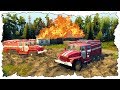 ПОЖАР НА ПИЛОРАМЕ В ЛЕСУ! ПОЕХАЛИ ТУШИТЬ НА УРАЛАХ! - SPINTIRES