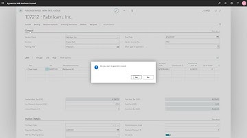 Dynamics 365 Business Central - How to Purchase a Fixed Asset
