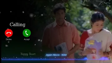 Jayam || Jayam movie bgm || Jayam bgm || love bgm || kavidhaiye theriyuma song bgm || happy heart ||
