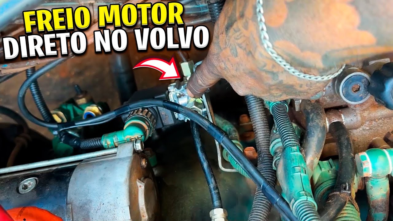 FREIO MOTOR DIRETO NO VOLVO FH 12 380 !!!
