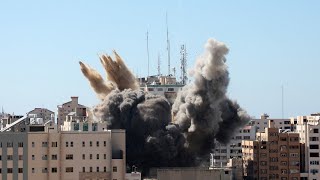Israel airstrike on media building looks like ‘attack on press’ in the absence of evidence