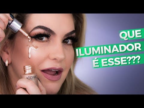 TESTEI O ILUMINADOR QUE AS GRINGAS USAM | ALICE SALAZAR