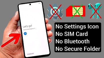 Samsung F41/M11/M21/A21s/M31/A31/A51/M51. FRP Bypass|No Settings Icon/No SIM/No Bluetooth|ANDROID 10