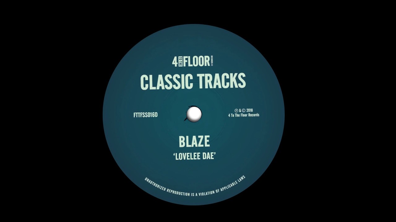 Blaze 'Lovelee Dae' (Doc Martin Remix) camera iphone 8 plus apk