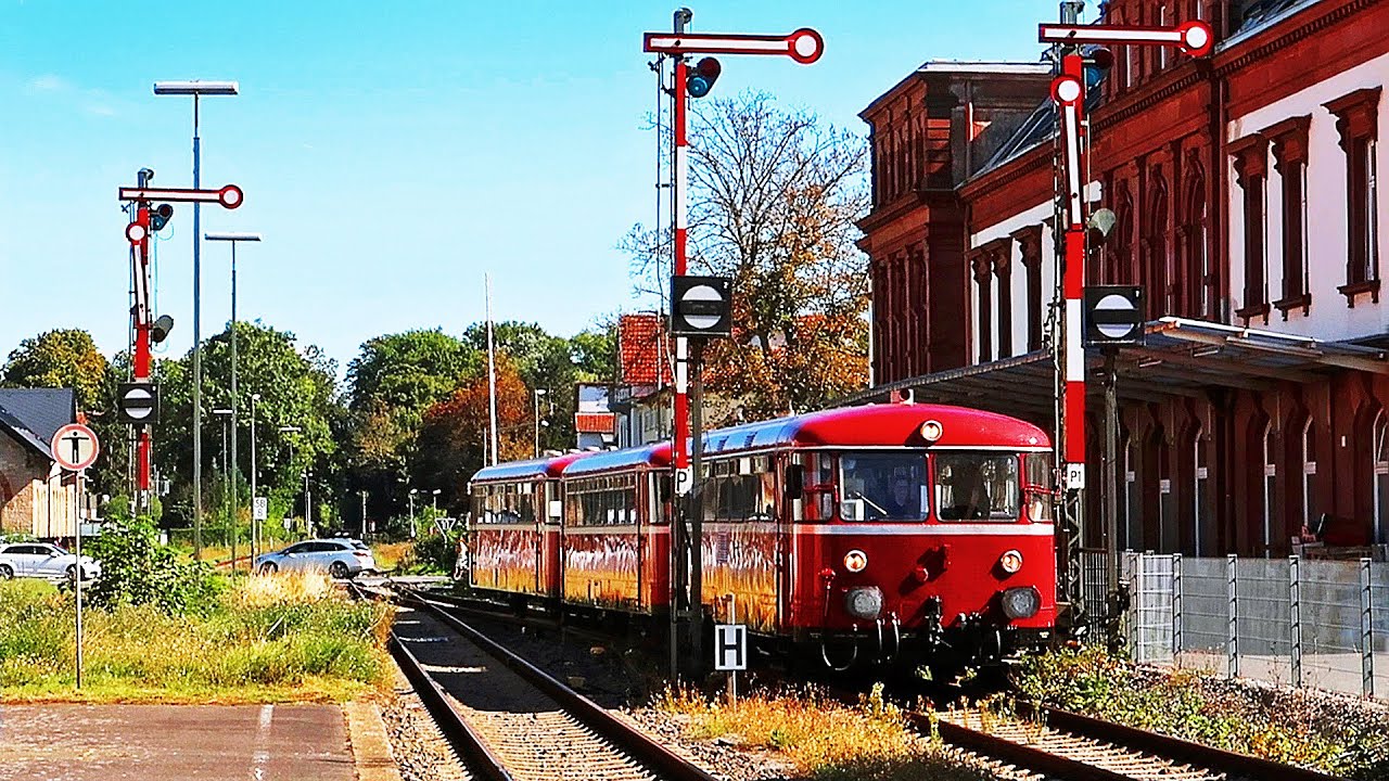 Schienenbus, Formsignale, #Dieselpower - Tag der Schiene in Bad Mergentheim #kunstmichiworld 169