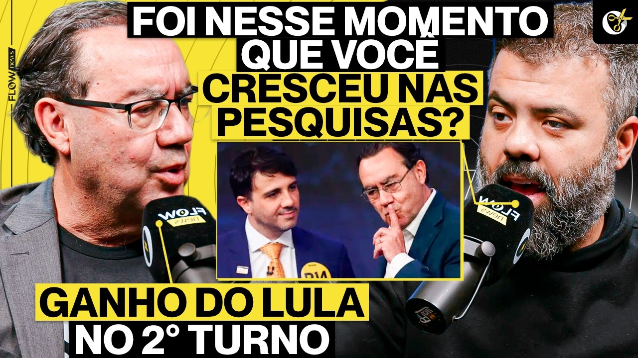 NEM LULA e NEM FLÁVIO? Augusto Cury analisa seu CRESCIMENTO METEÓRICO na pesquisa eleitoral