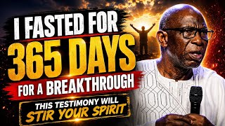 I fasted for a year to get a breakthrough ~ Rev. Isaac Omolehin 