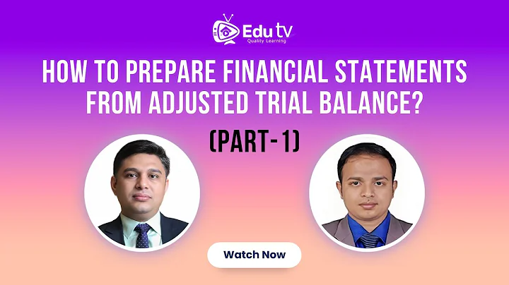 How to create Financial Statements from scratch? | Financial Statements from Trial Balance (Part-1)