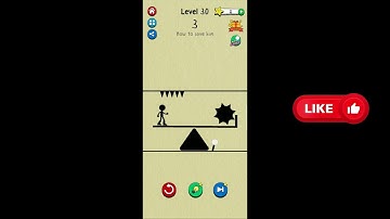 Draw To Save Stickman Puzzle Level 30