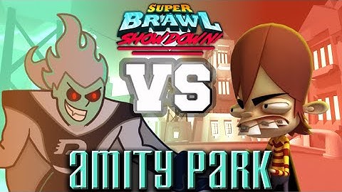 Dark Danny Phantom vs Kyle the Conjurer | Super Brawl Showdown v0.3.0b Full Match Gameplay