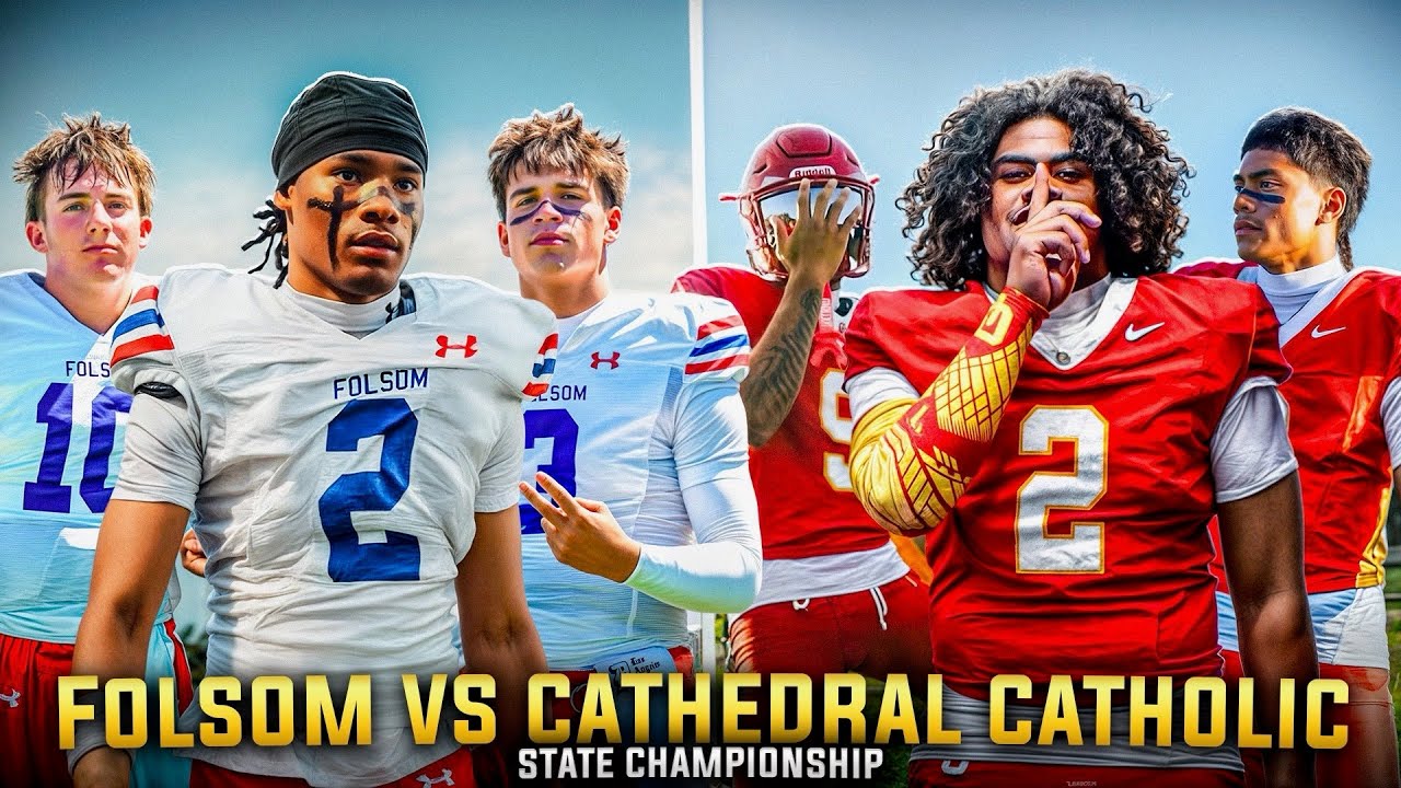 Folsom vs Cathedral Catholic | Backup QB Goes OFF in First-Ever Start ...