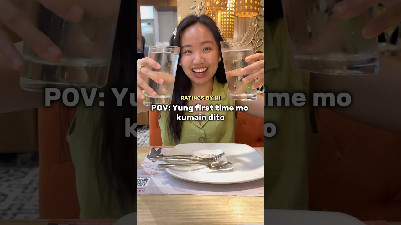 Slanted cup 😂 Good Pinoy comfort food📍 Mesa Philippines 